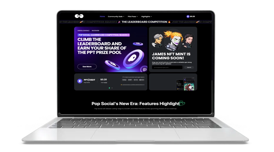 Pop Token (PPT): The Heart of Web3 Social Rewards
