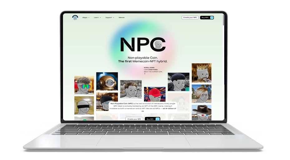 Non-Playable Coin (NPC): Meme-Fungible Token for Everyone