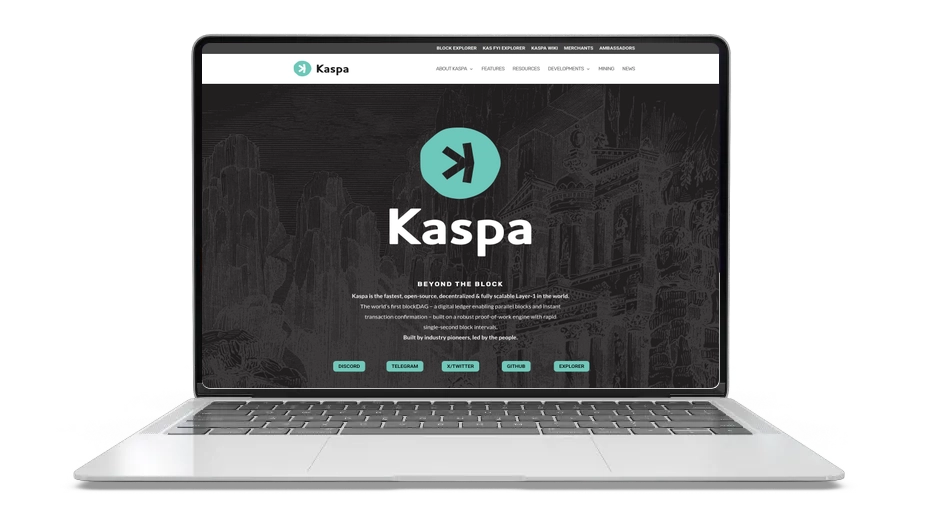 Kaspa (KAS): lightning-fast Proof-of-Work digital cash network