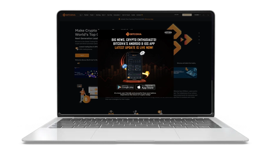 Bitcoiva (BCA) – The Official Rewarding Exchange Token