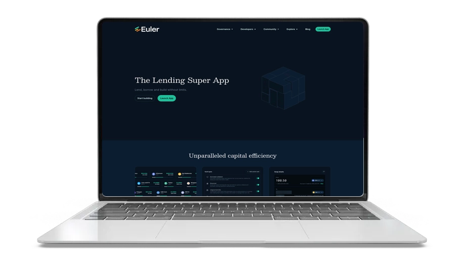Euler (EUL): Empréstimo DeFi sem permissão
