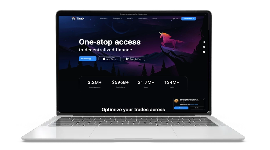 1inch: fast DeFi aggregation and 1INCH token utility