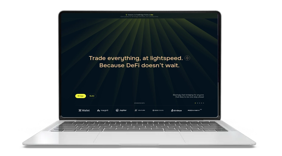 DeBridge (dBR): Fast Cross-Chain Interoperability