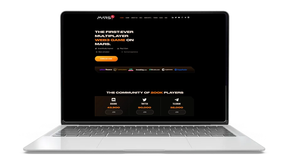 MARS4 Token: Own, Build and Earn on the Red Planet