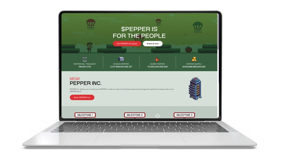 PEPPER: the spicy community coin on Chiliz Chain