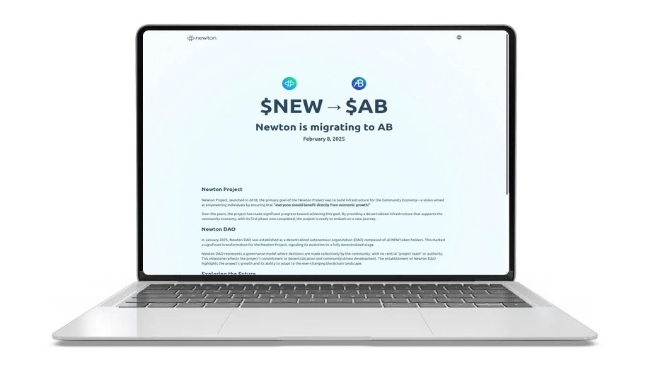 Newton Project (AB): community-driven crypto for commerce