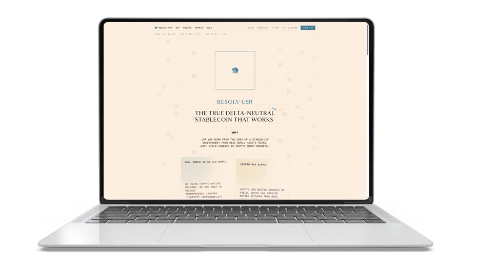 Resolv USR: Yield-Bearing Stablecoin for DeFi Today