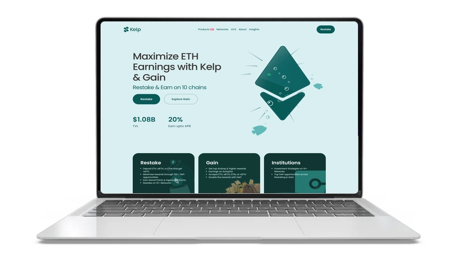 Kelp DAO Restaked ETH (rseth): Liquid Yield on Staked Ethereum
