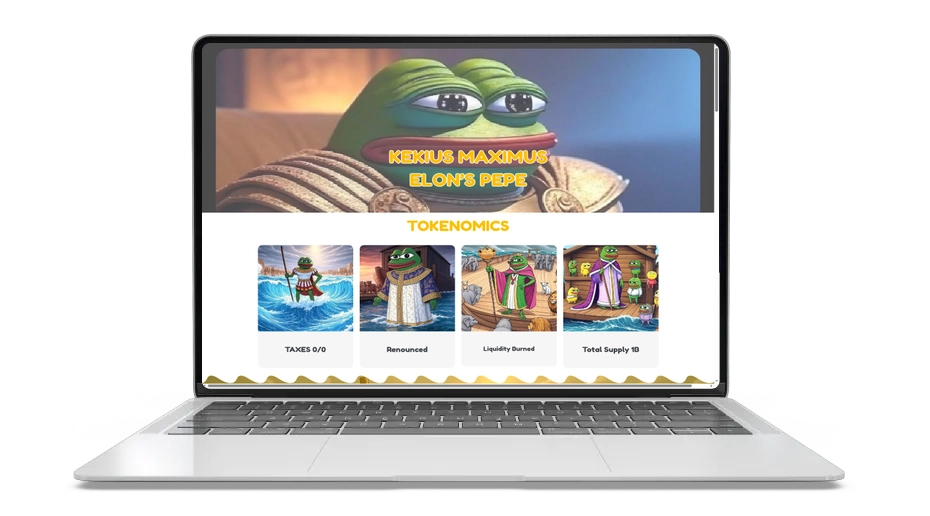 Kekius Maximus: Meme Gladiator Coin on Ethereum