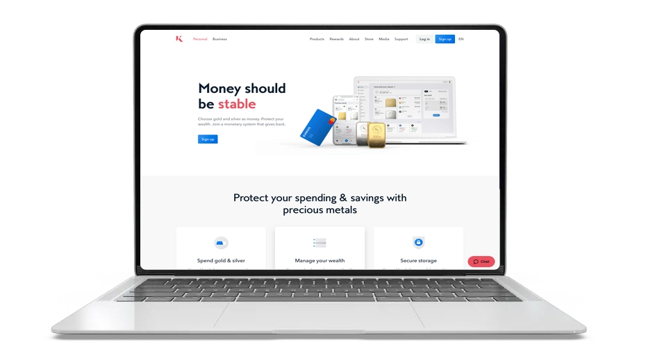 Kinesis Gold (KAU): Spendable Digital Gold Token