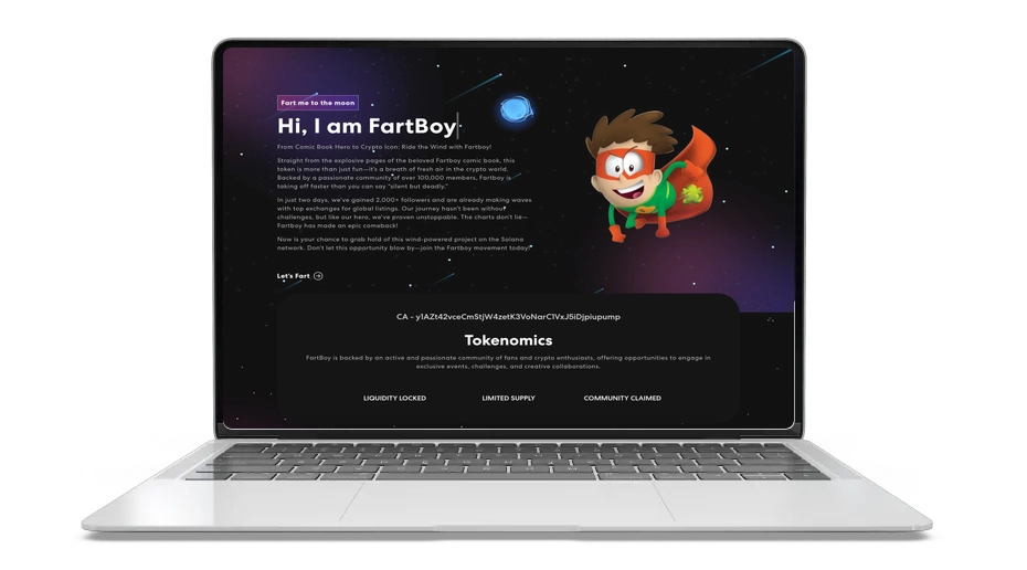 Fartboy ($FARTBOY): Solana’s fast, fun community coin