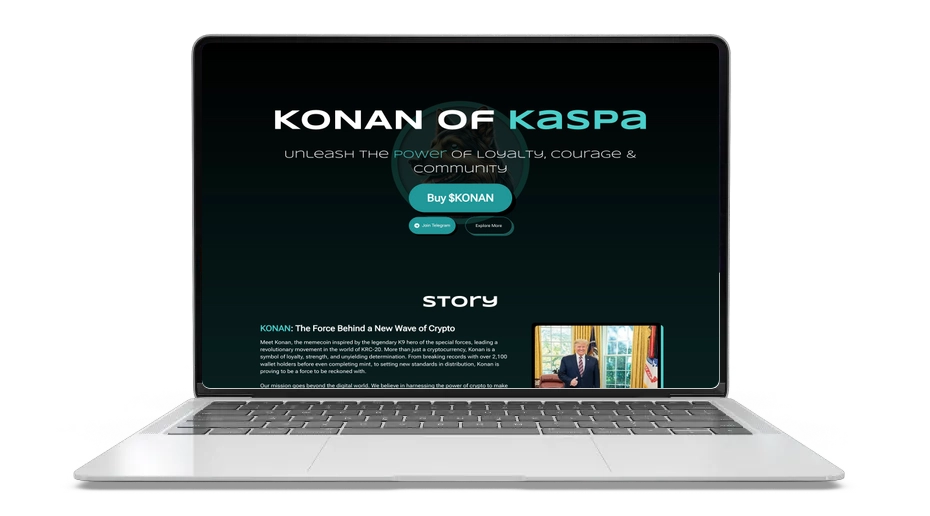 Konan of Kaspa: Ultra‑fast Kaspa Native Utility Token
