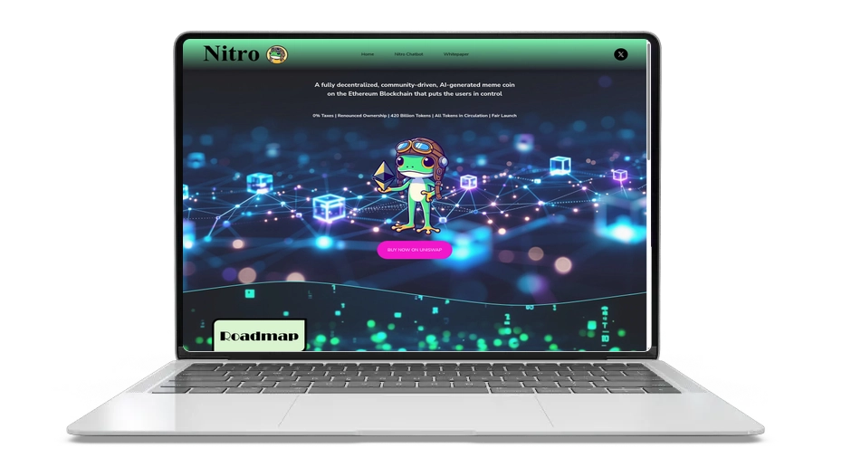 Nitro Frog Token (NITRO): AI‑Powered Meme Coin on Ethereum