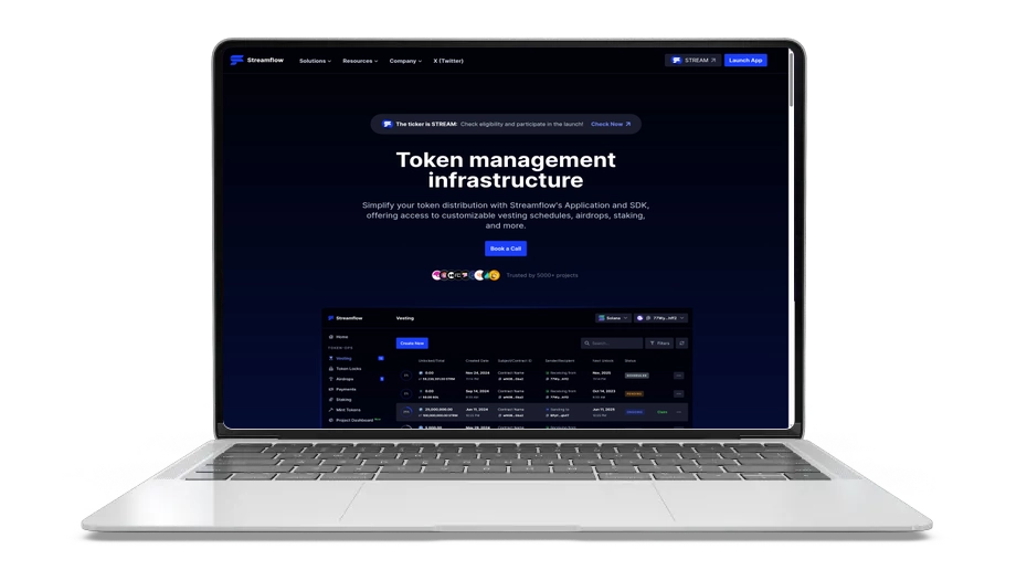 Streamflow (STREAM) – Real‑Time Token Vesting on Solana