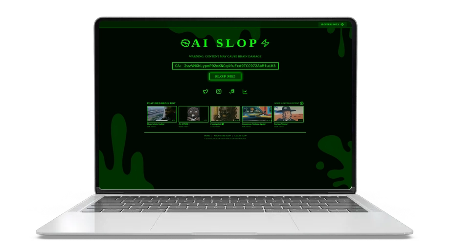 AI Slop: A Fast and Comedic Meme Coin