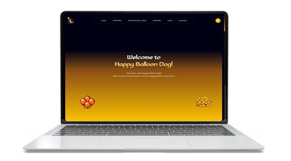 Happy Balloon Dog (HBD): viral play‑to‑earn token on TON