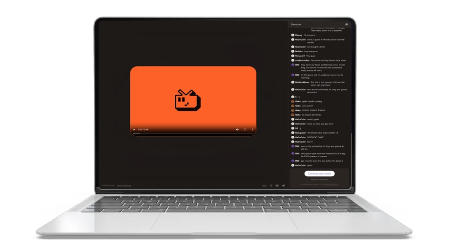 Light Up Streams with Candle TV