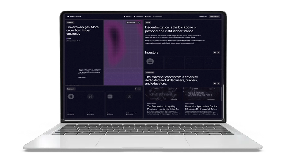 Maverick Protocol (MAV): A Dynamic DeFi Experience