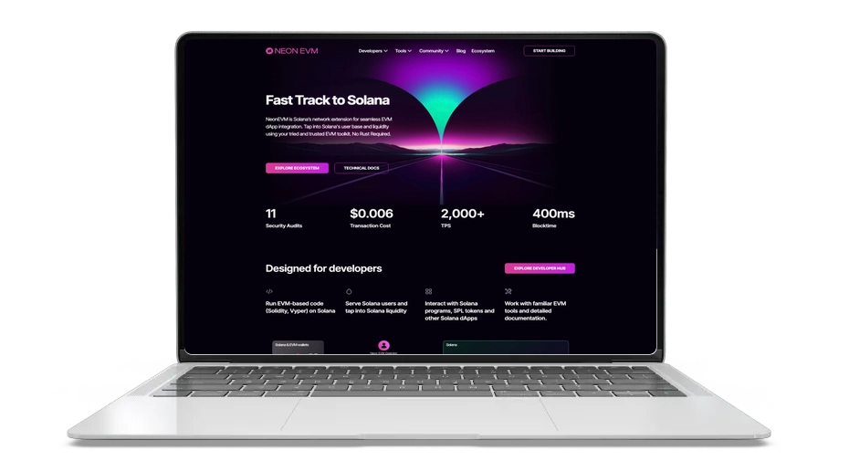 Neon EVM: Fast DeFi on Solana