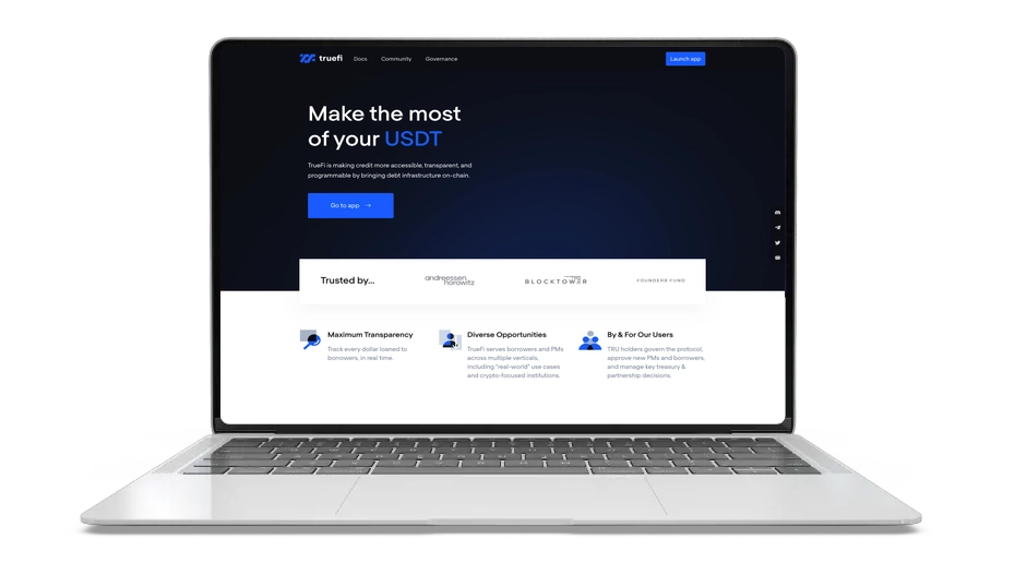TrueFi (TRU): Secure DeFi Credit & Staking Token
