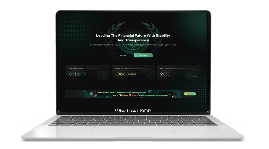 USDD Stablecoin: Fast, Over-Collateralized Dollar on TRON