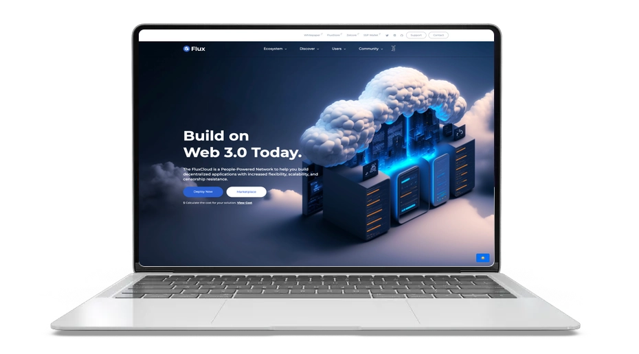 Flux: Decentralized Cloud Power for Web3 Apps