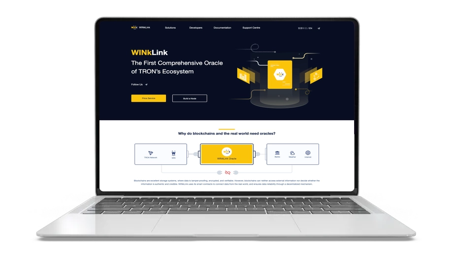 WINkLink (WIN): Bridging Data and Gaming on Tron