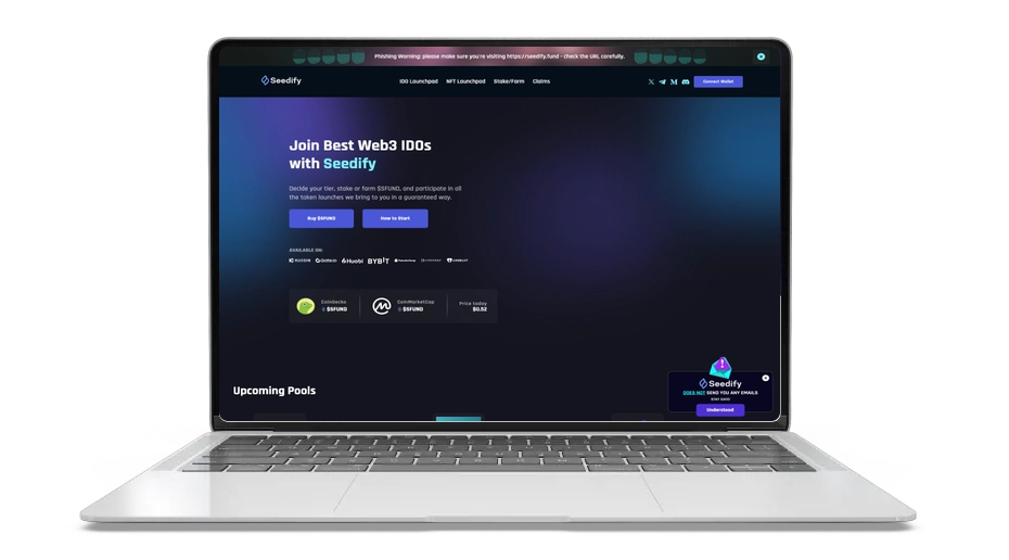 Seedify.fund (SFUND): GameFi Launchpad Token