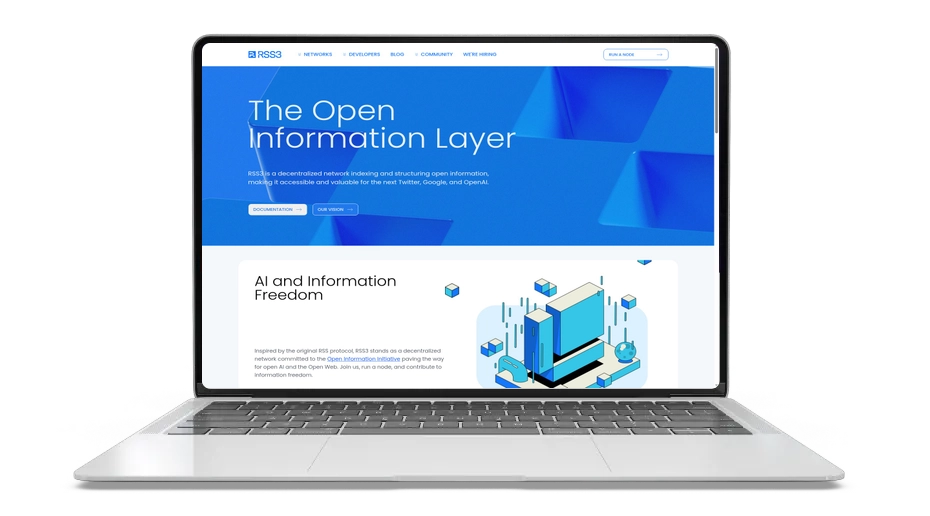 RSS3: Web3 Open Information Token for Data & Social