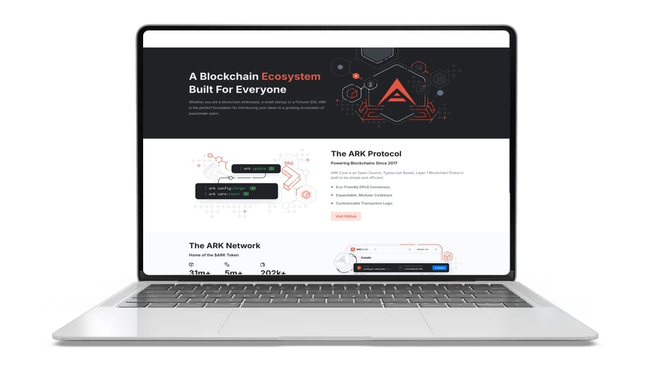 ARK: A Fast, User-Friendly Blockchain for Interoperability