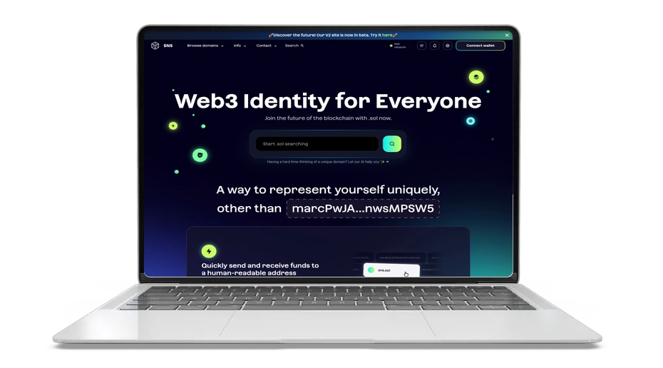 Solana Name Service (FIDA): Quick .sol Domain Identity