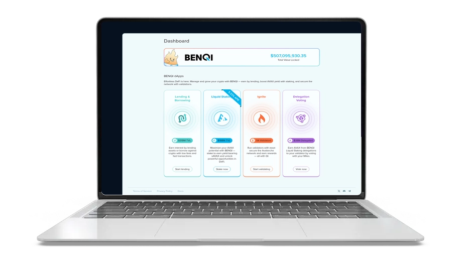 BENQI (QI): Fast DeFi Lending & Staking