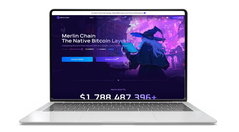 Merlin Chain: Bitcoin L2 with DeFi, NFTs, and Staking
