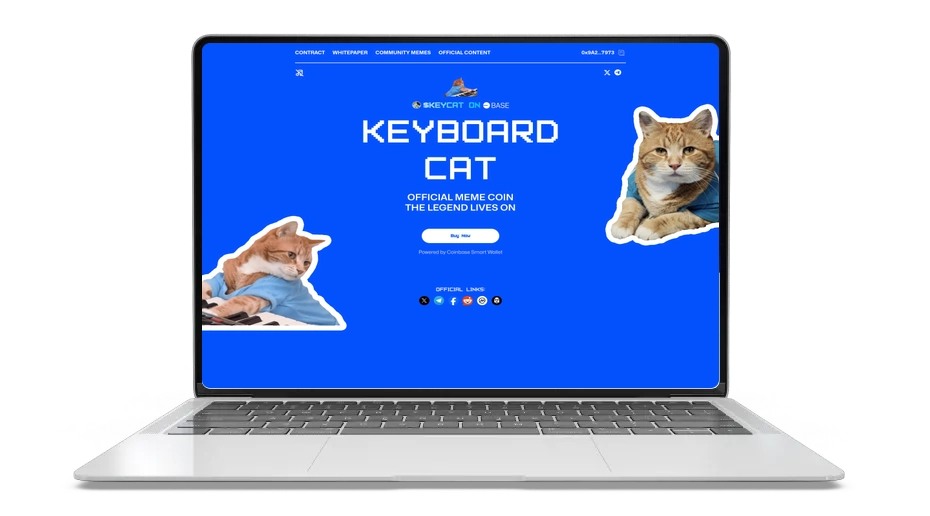 Keyboard Cat (Base): The Official Meme Token