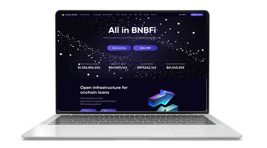 Lista Staked BNB: Liquid BNB Staking with Growth